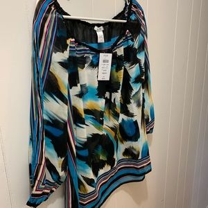 Cache BNWT silk top